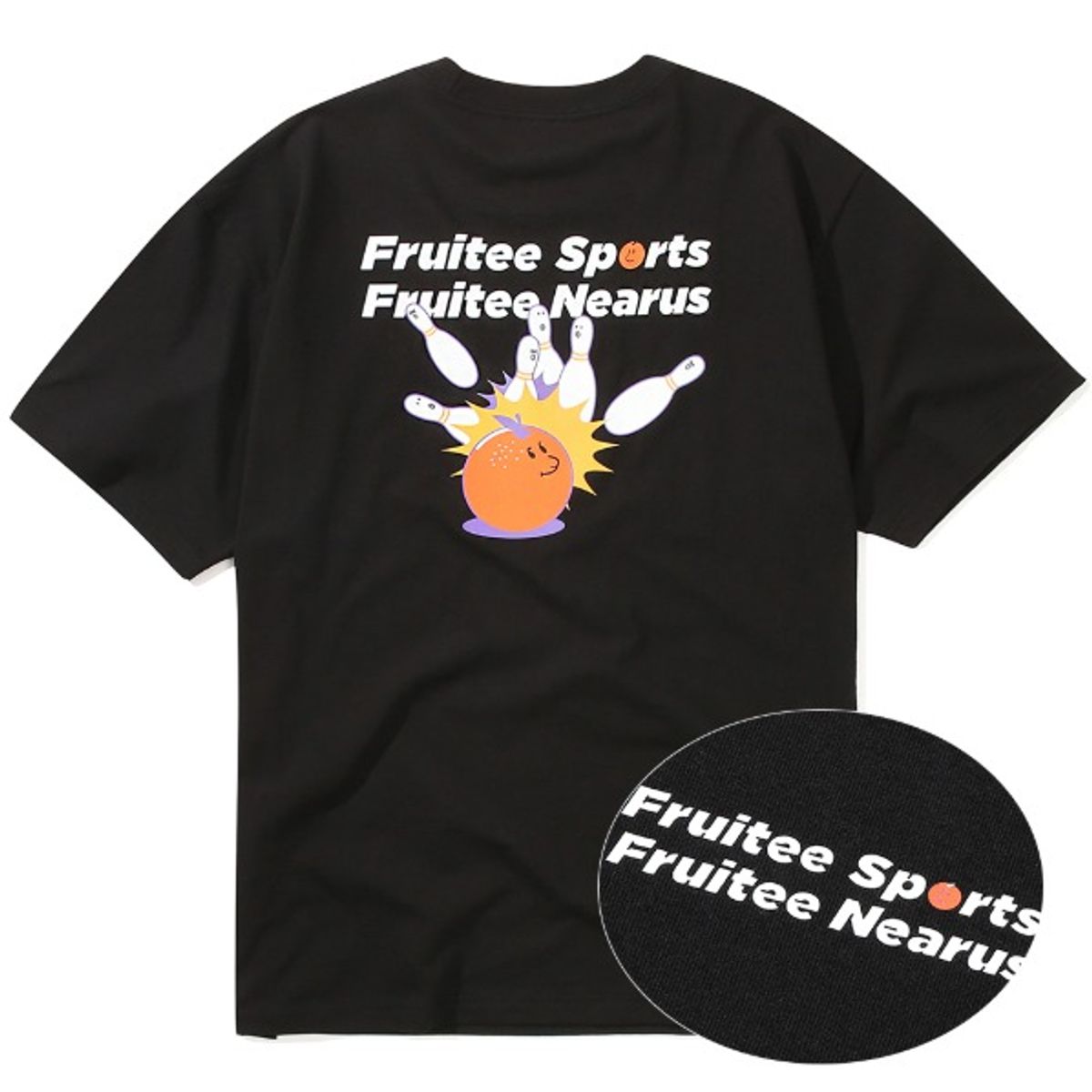 니어러스(NEARUS) FRUITEE BOWLING [BLACK]