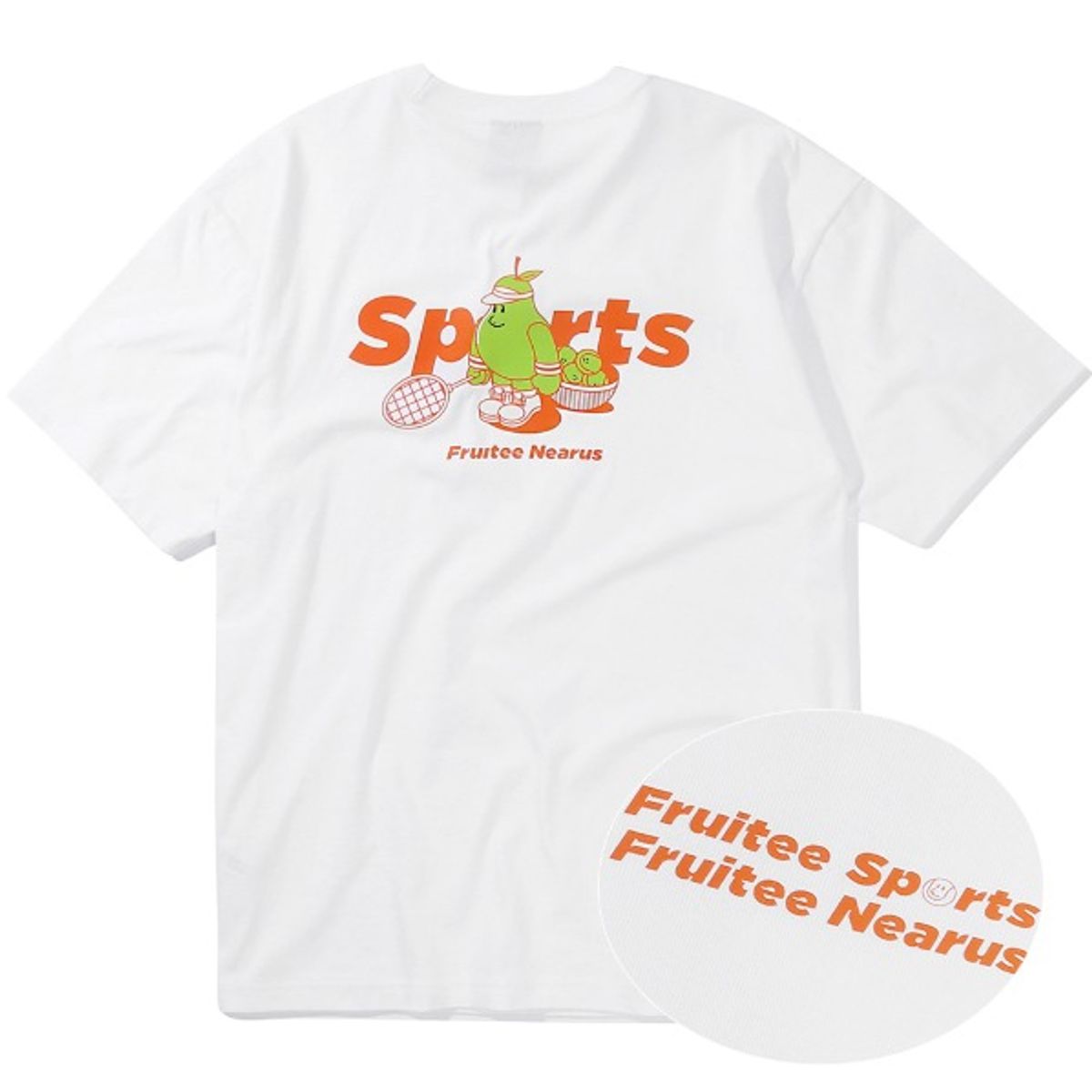 니어러스(NEARUS) PEAR TENNIS [WHITE]