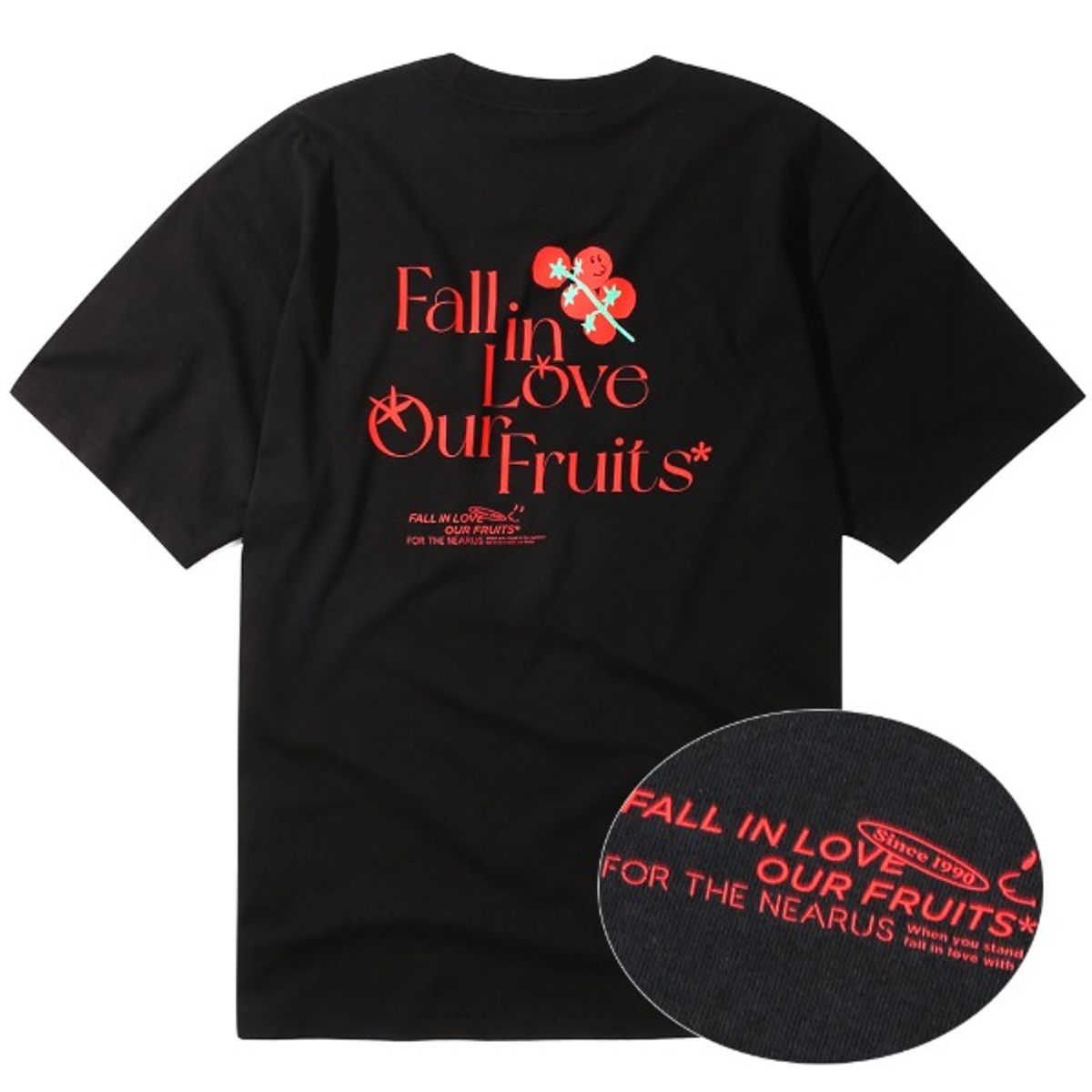 니어러스(NEARUS) FALLIN LOVETOMATO [BLACK]