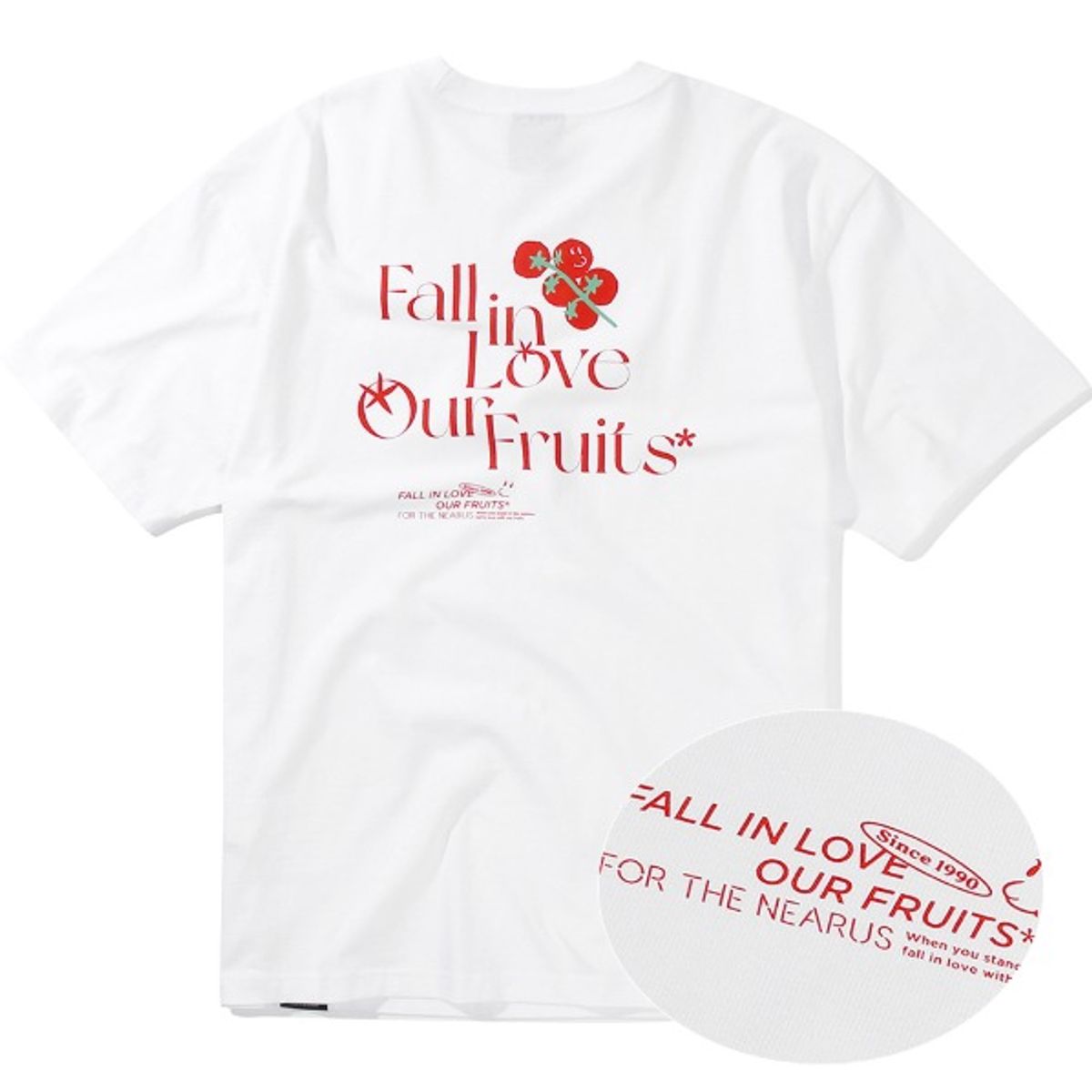니어러스(NEARUS) FALLIN LOVETOMATO [WHITE]
