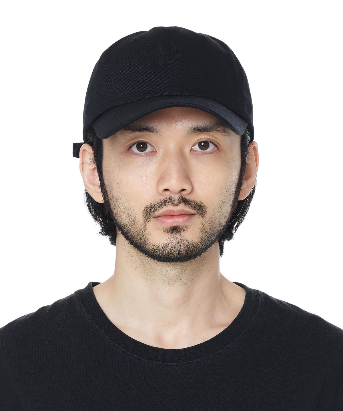 루오에스팩(LUOESPAC) 오버핏 베이직 볼캡 (블랙)
