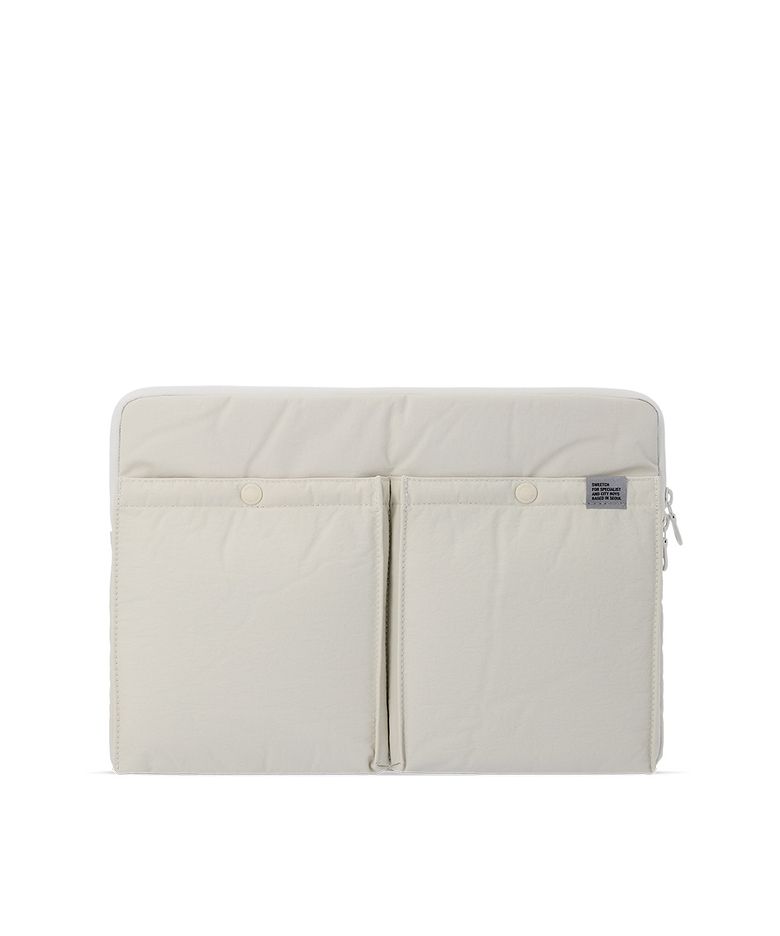 CITY BOYS LAPTOP CASE Cream