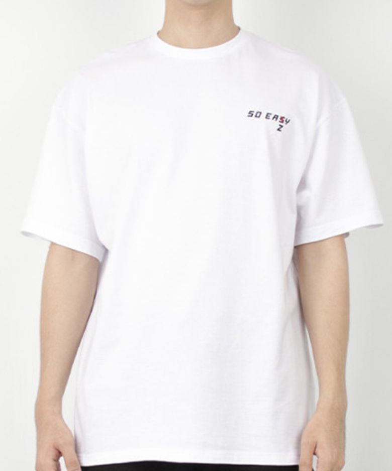 쏘 이지 반팔 티셔츠 WHITE