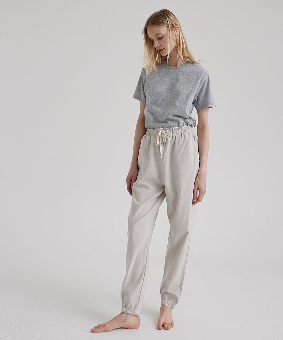 조스라운지(JO'S LOUNGE) Oatmeal Lounge Jogger Pants