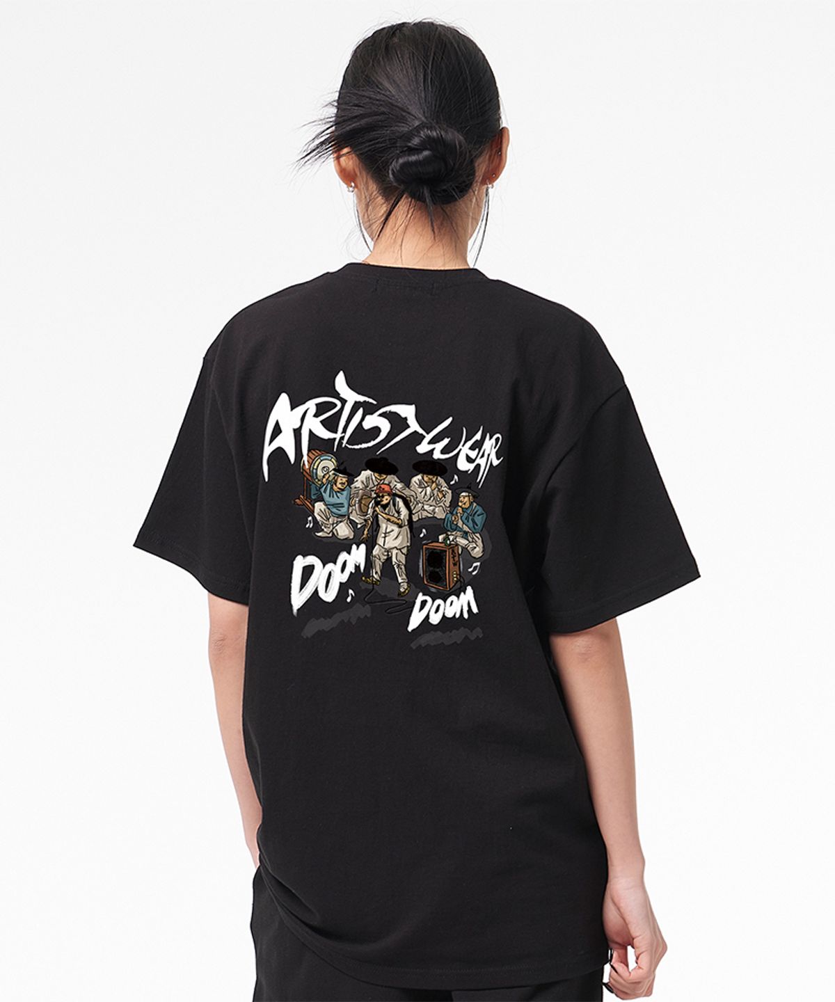 아티스트웨어(ARTISTWEAR) [ATW] 쇼미더 조선 반팔티_BK