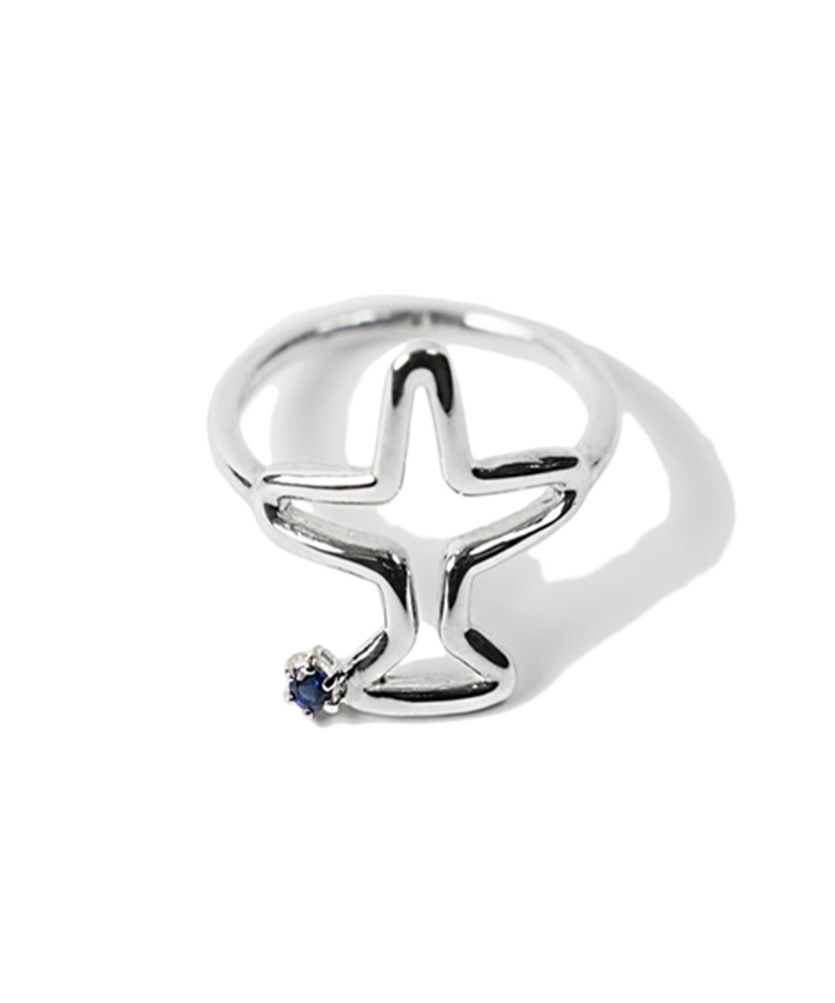 봉보(BONBEAU) Airplane silver ring 비행기 실버반지