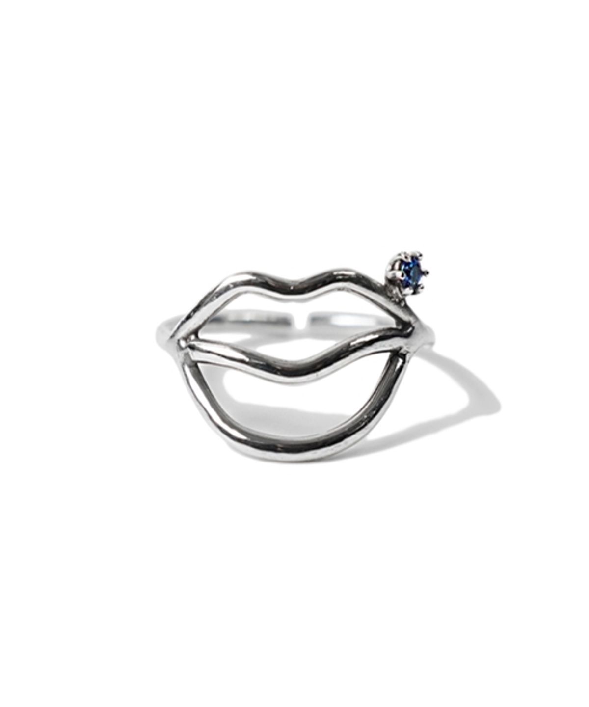 봉보(BONBEAU) Lips silver ring 입술 925실버 반지