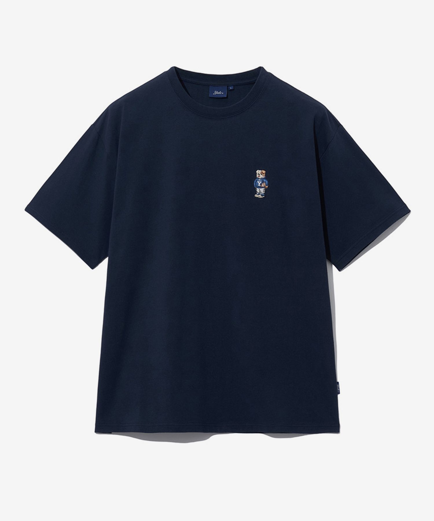 ☆YALE☆ EMBROIDERY UNIVERSITY DAN TEE NAVY YC2SS0031NA / YD MUSINSA | YALE EMBROIDERY UNIVERSITY DAN TEE NAVY