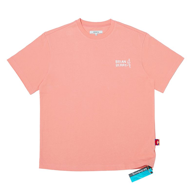 BUILD LOGO TEE_CORAL