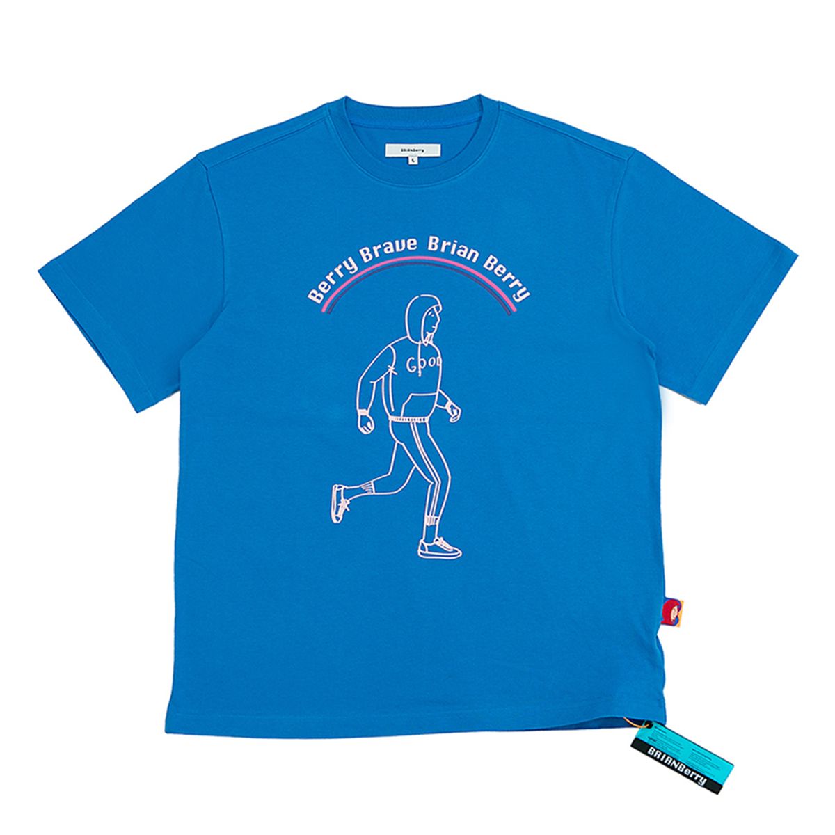 브라이언베리(BRIAN BERRY) SIGNATURE TEE_BLUE