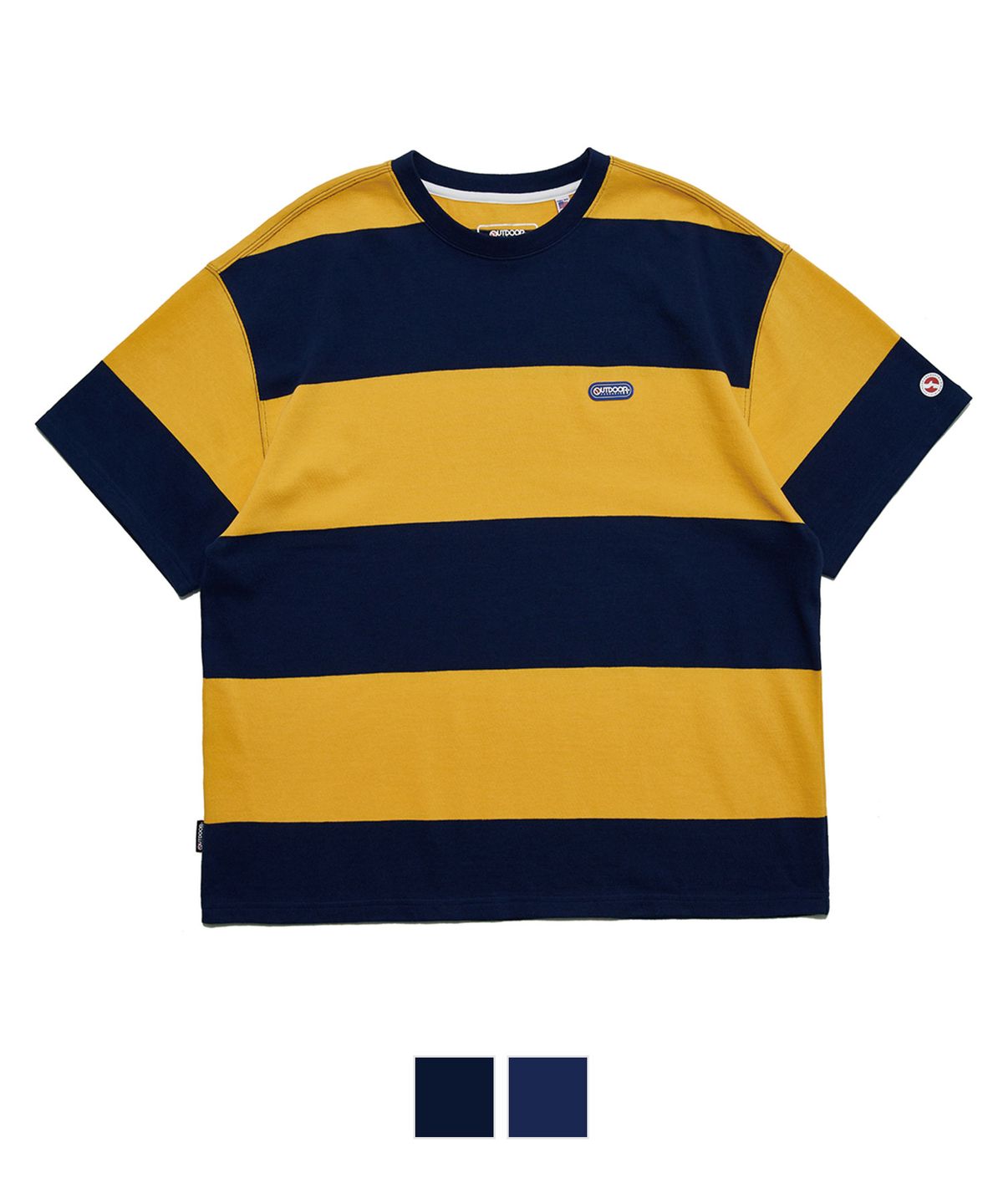 아웃도어 프로덕츠(OUTDOOR PRODUCTS) 빅 보더 스트라이프 반팔티셔츠 BORDER STRIPE TS