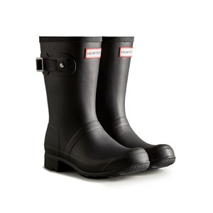 [WOMEN] 오리지날 투어 숏 레인부츠 - 블랙 WFS2205RMABLK