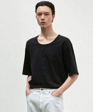 COTTON PREMIUM T-SHIRT_BLACK