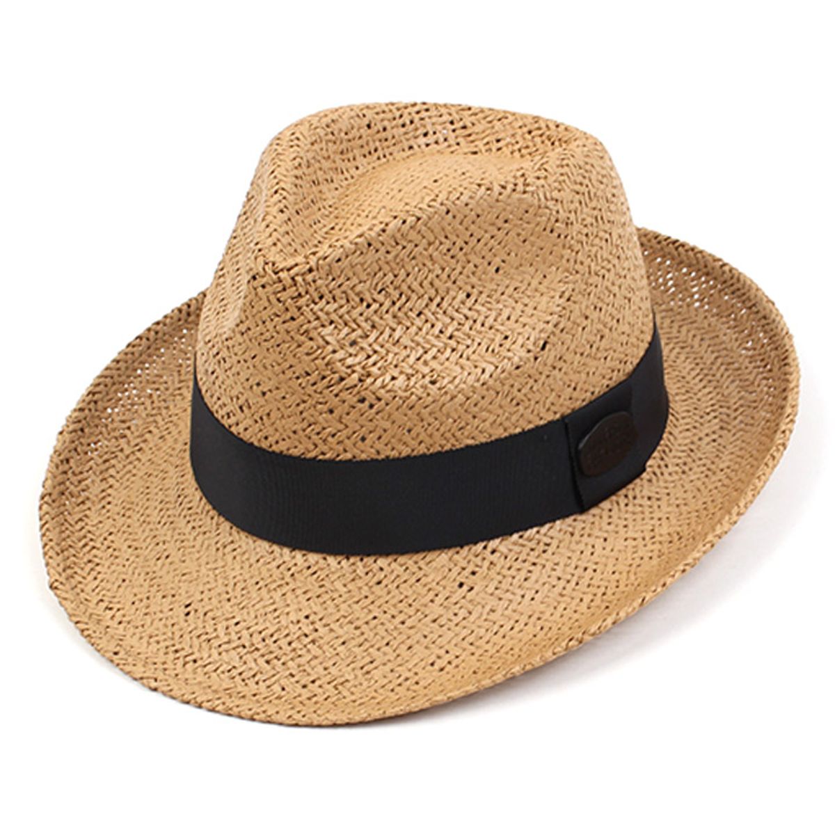 유니버셜 케미스트리(UNIVERSAL CHEMISTRY) BU Summer Brown Long Fedora 여름페도라