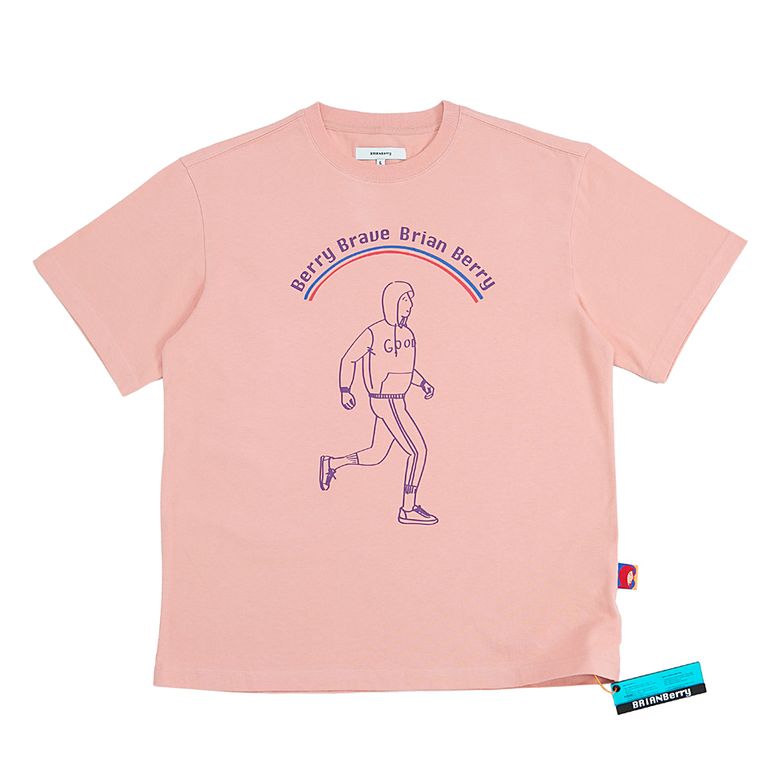 SIGNATURE TEE_PEACH