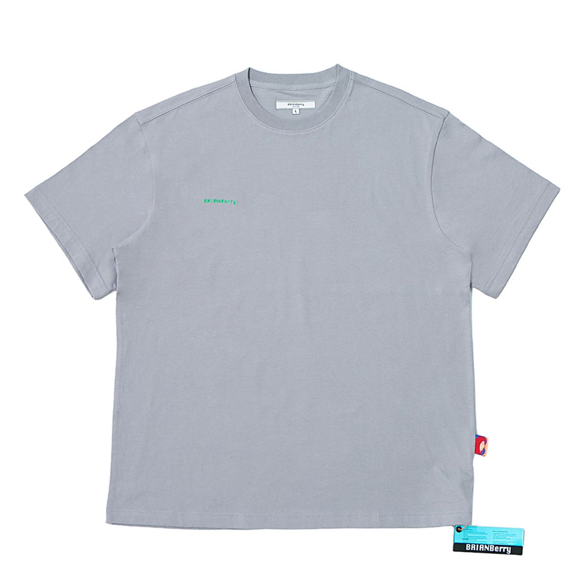 브라이언베리(BRIAN BERRY) CARLOS GRAPHIC TEE_L/GREY