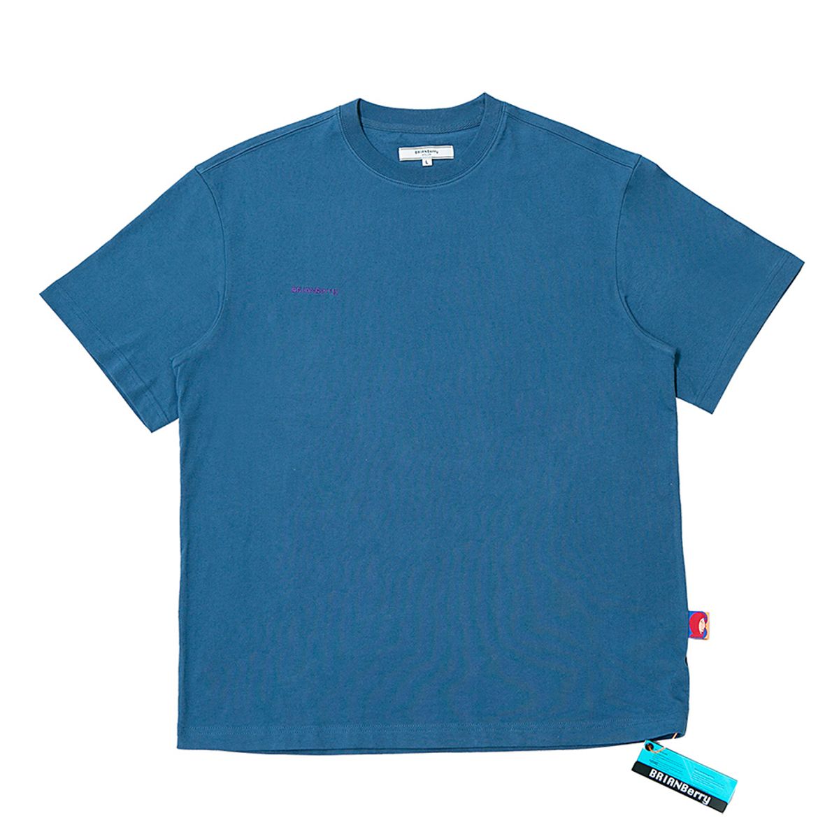 브라이언베리(BRIAN BERRY) CARLOS GRAPHIC TEE_SEA