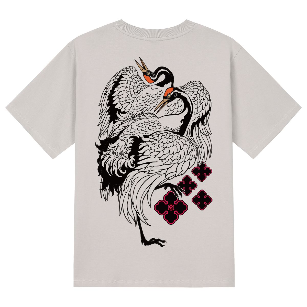 칸6312(KAN6312) KTC0105 길조 반팔티셔츠 - 베이지
