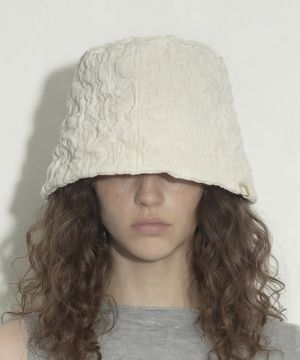버블 패턴 코튼 버킷햇 STAND BUCKET / BUBBLE / MILK