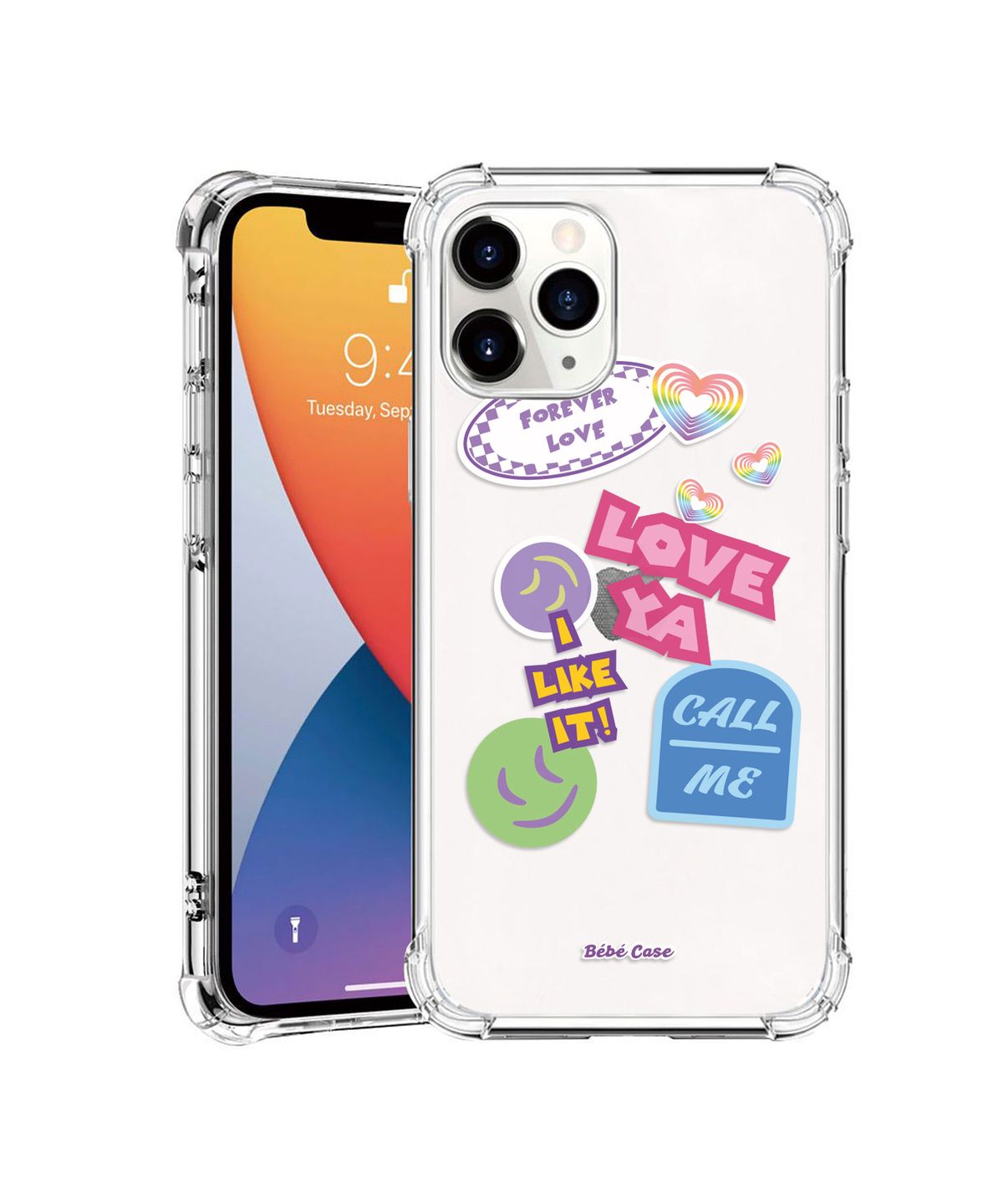 베베케이스(BEBE CASE) [방탄 케이스] love-sticker