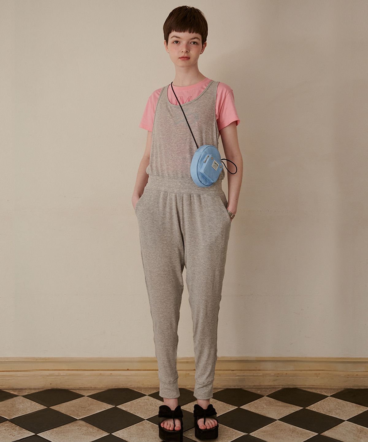 시눈(SINOON) COTTON SOFT JUMPSUIT