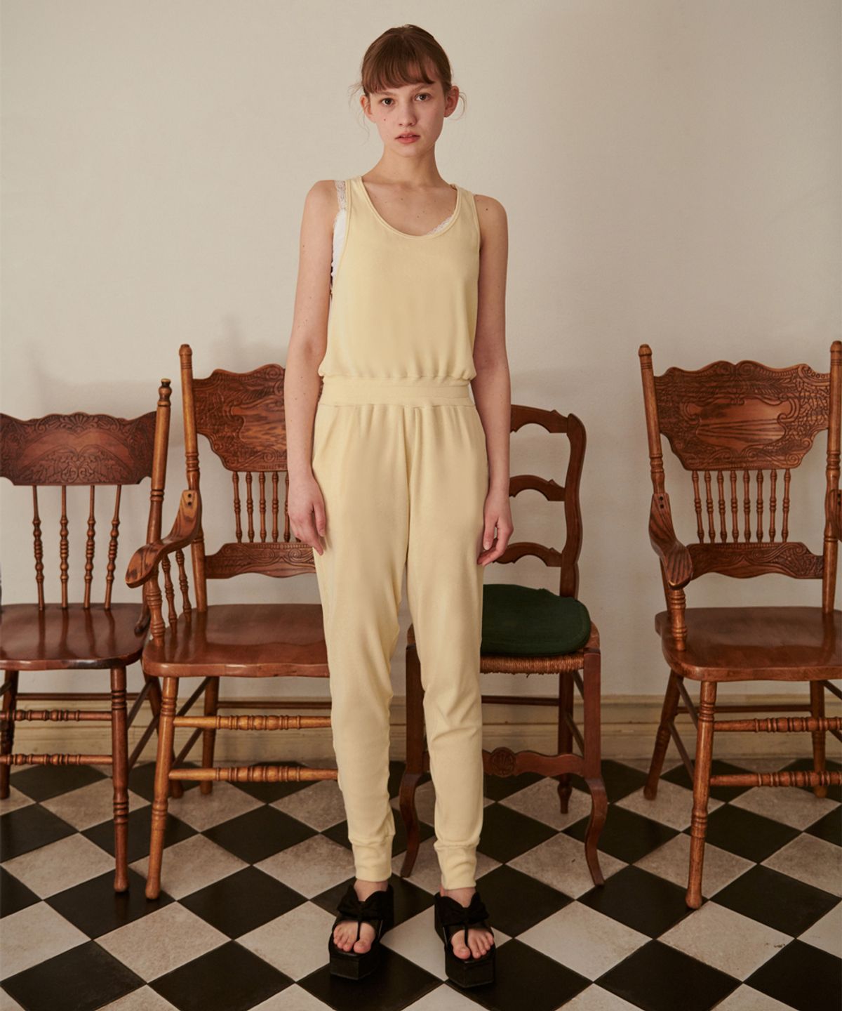 시눈(SINOON) COTTON SOFT JUMPSUIT