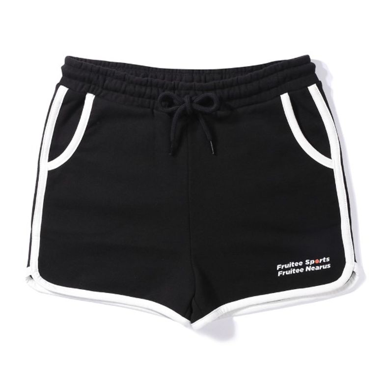 FRUITEE SPORTS SHORTS [BLACK]