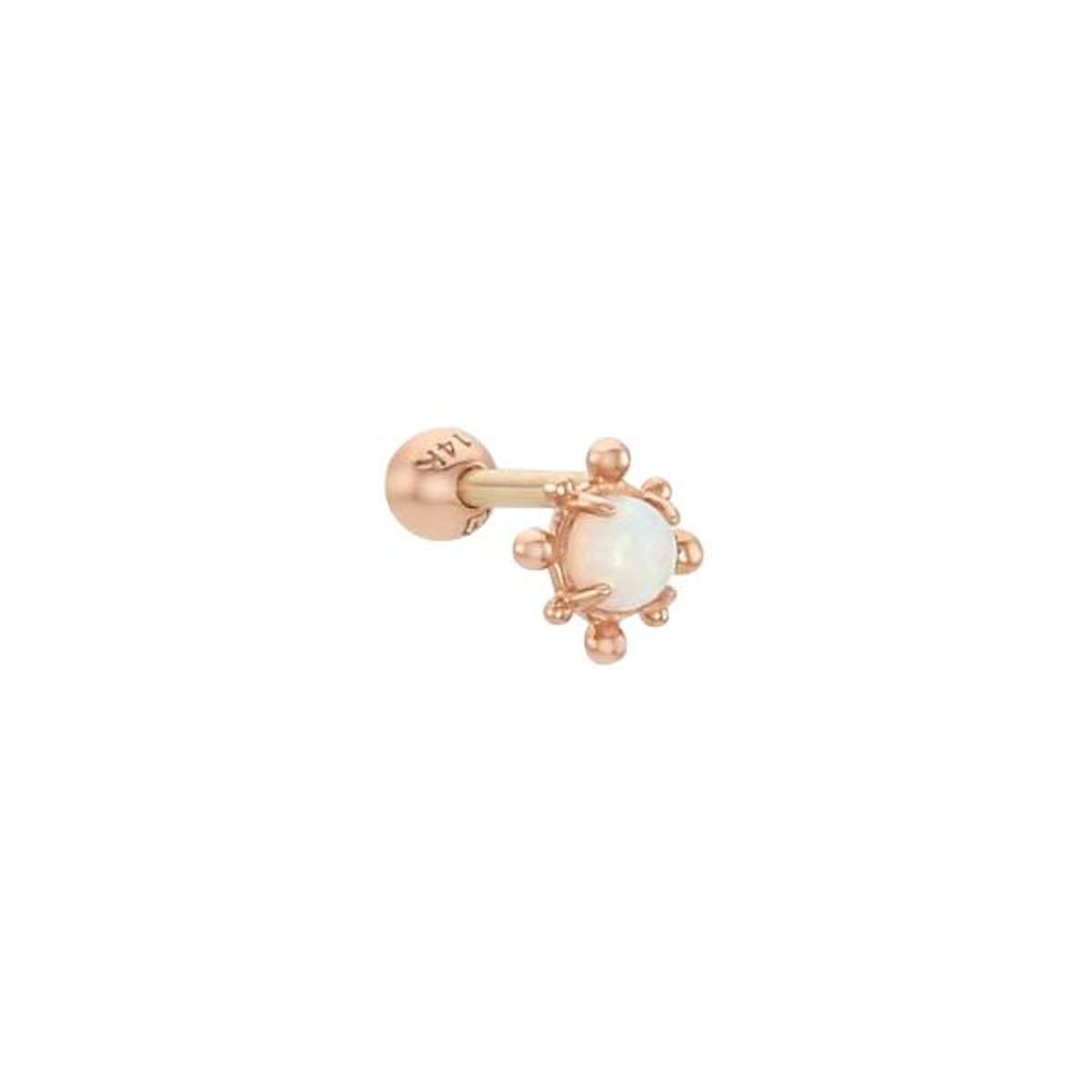 로이드(LLOYD) 오팔 캐보션 골드 피어싱 LPFJ4048G