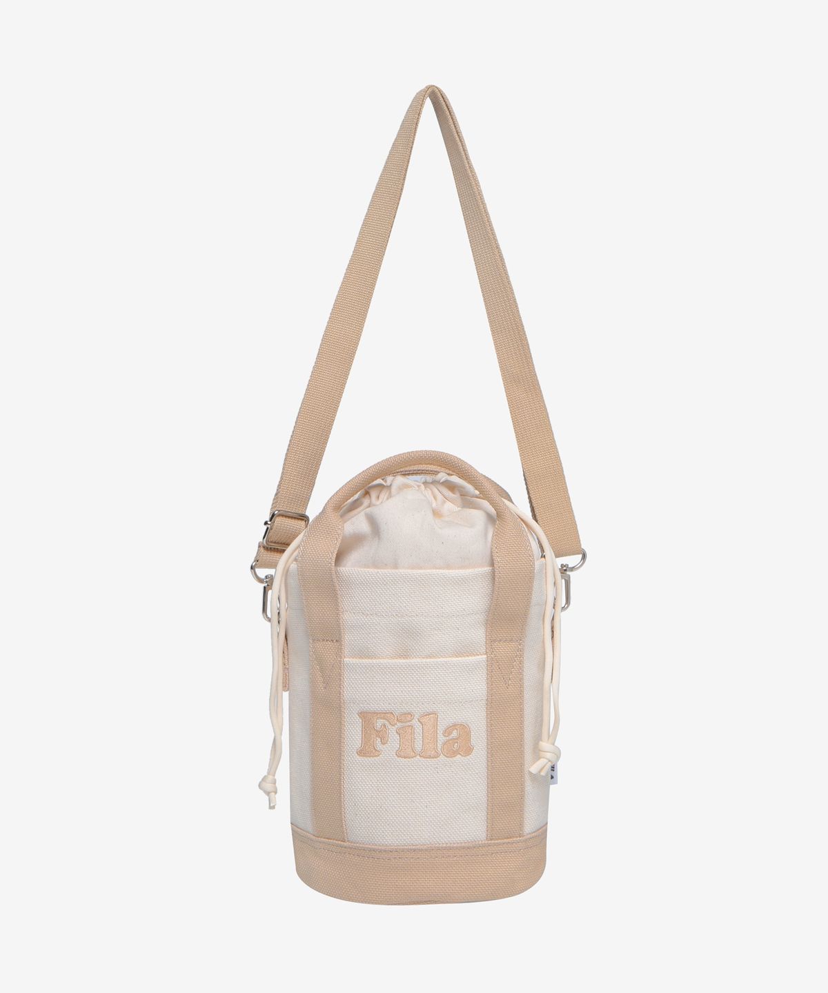 휠라(FILA) 츄잉로고 캔버스 버킷백(FS3BCD5351FCRM)