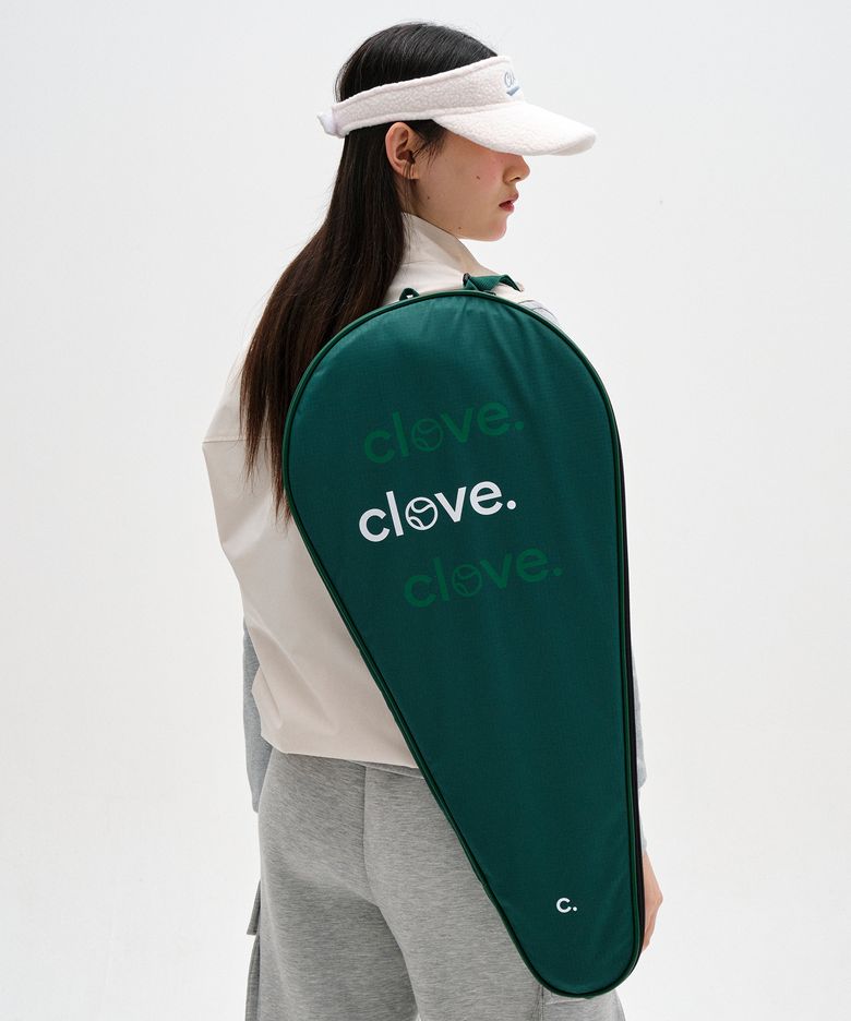 Logo Tennis Bag (Dark Green)