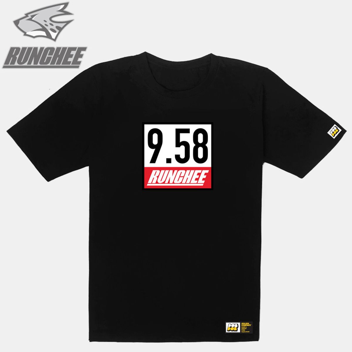 돌돌(DOLDOL) RUNCH-T-35 런닝 치타 런치 캐릭터 그래픽 티셔츠