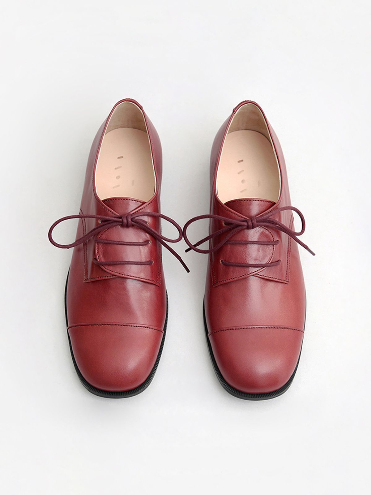 흰(HEENN) Derby Shoes_Gather . Rose