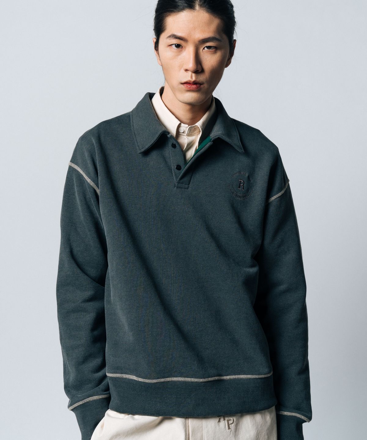 랠리포인트(RALLY POINT) Pigment Poloshirt_Dust Gray