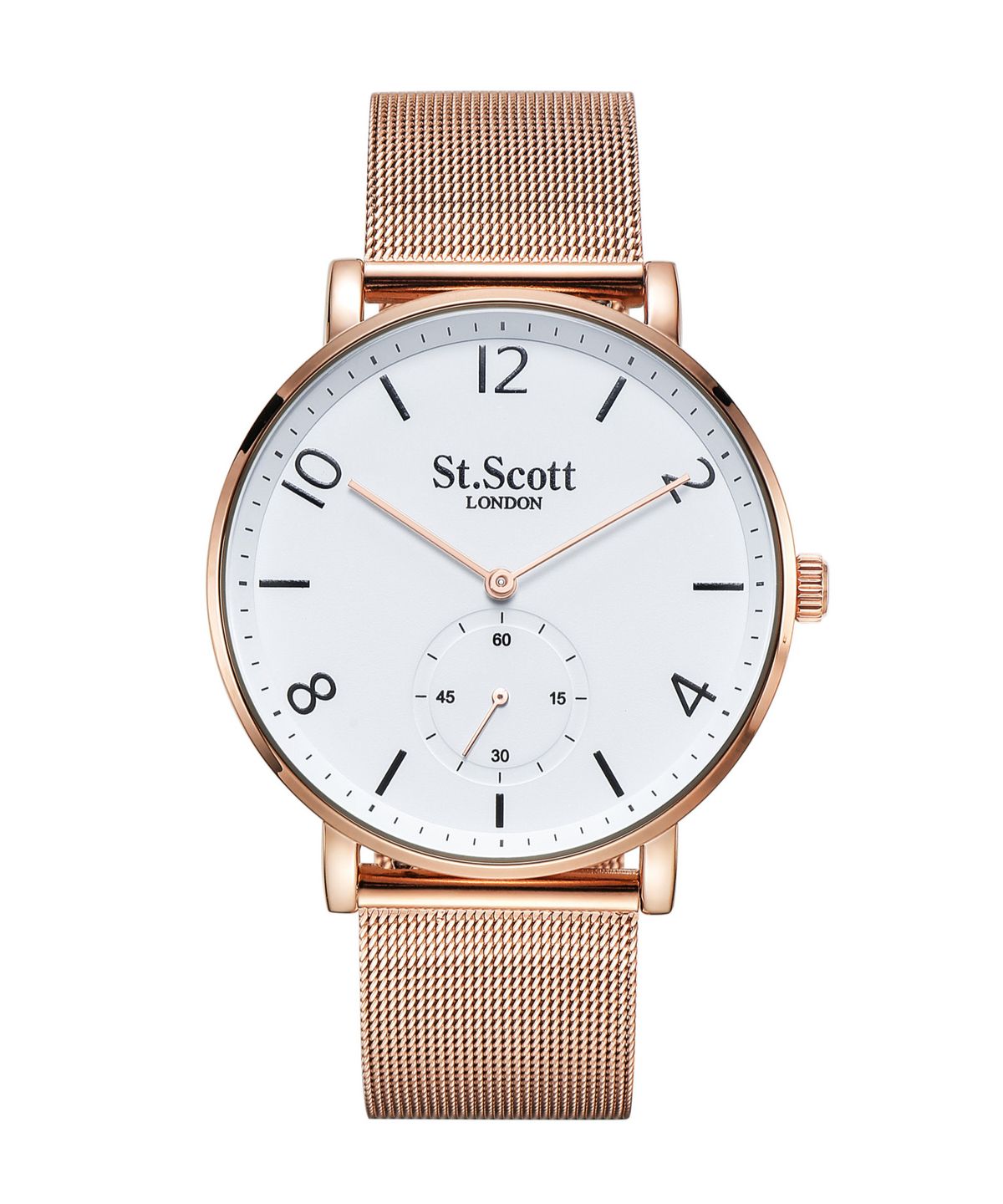 세인트스코트런던(ST.SCOTT LONDON) ST7119M-RSR 카이로스 스트랩 3종 남성 시계 세트