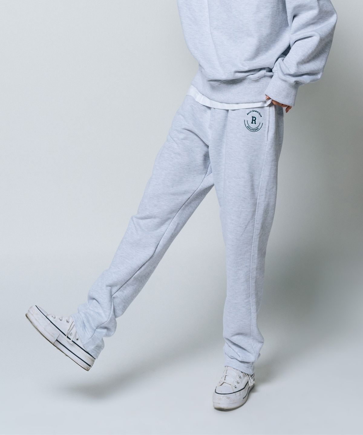 랠리포인트(RALLY POINT) Club Sweatpant_Light melange