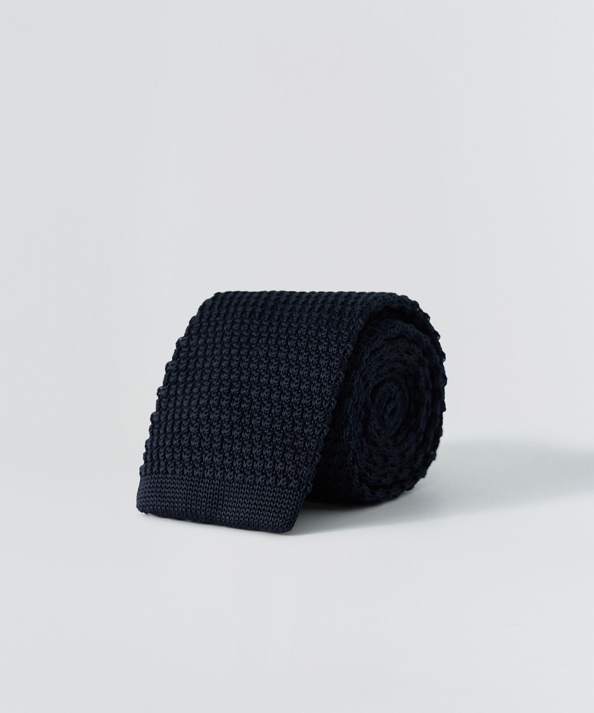 이지오(EZIO) Daily Poly Knit Tie_Navy
