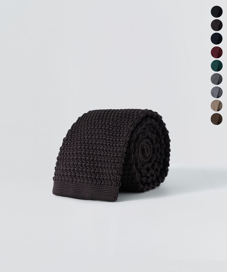 Daily Poly Knit Tie_9 Colors