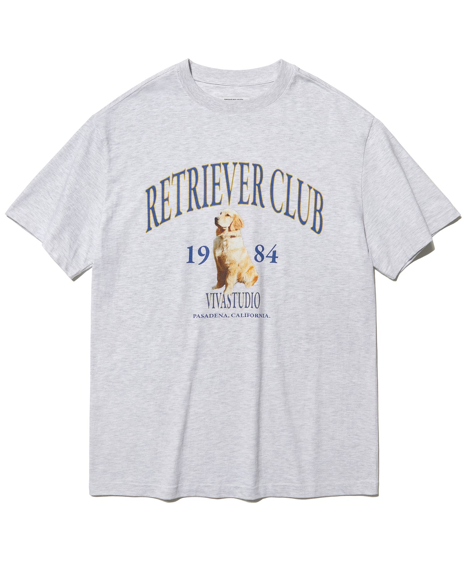 【vivastudio】RETRIEVER SHORT SLEEVE MUSINSA | VIVASTUDIO RETRIEVER SHORT SLEEVE [MELANGE GRAY]