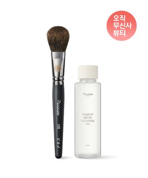 생기창조 108 블러셔+메이크업 브러쉬 클렌저 60ml 세트
