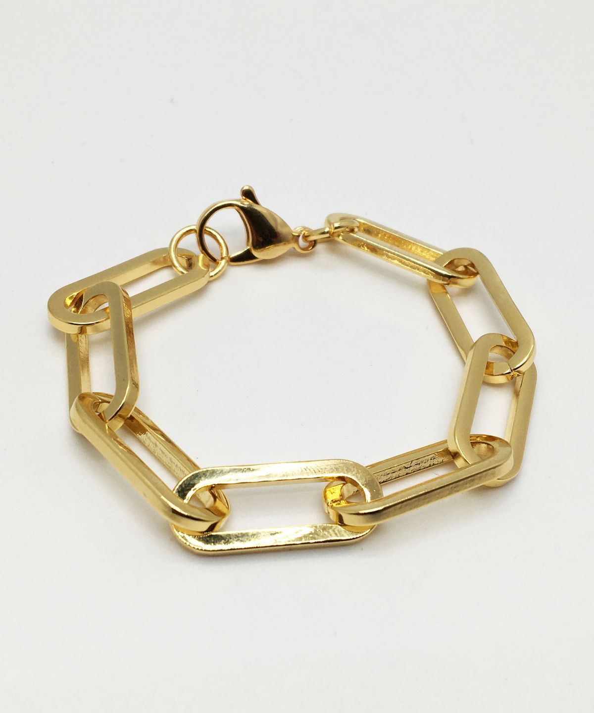 섹스토(SEXTO) [팔찌][써지컬스틸]D Chain Bracelet Gold