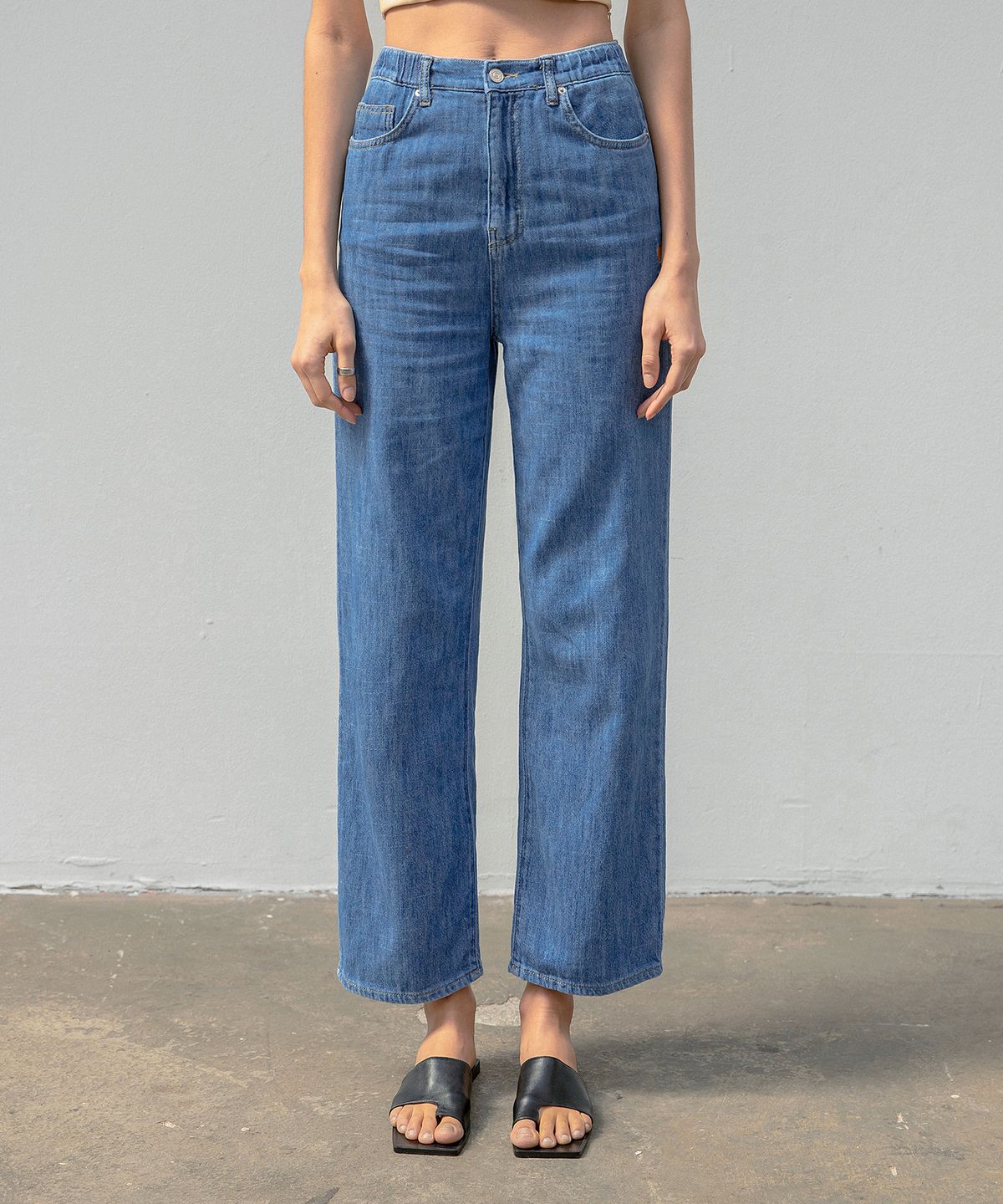 판도라핏(PANDORAFIT) [WIDE] Ocean Jeans