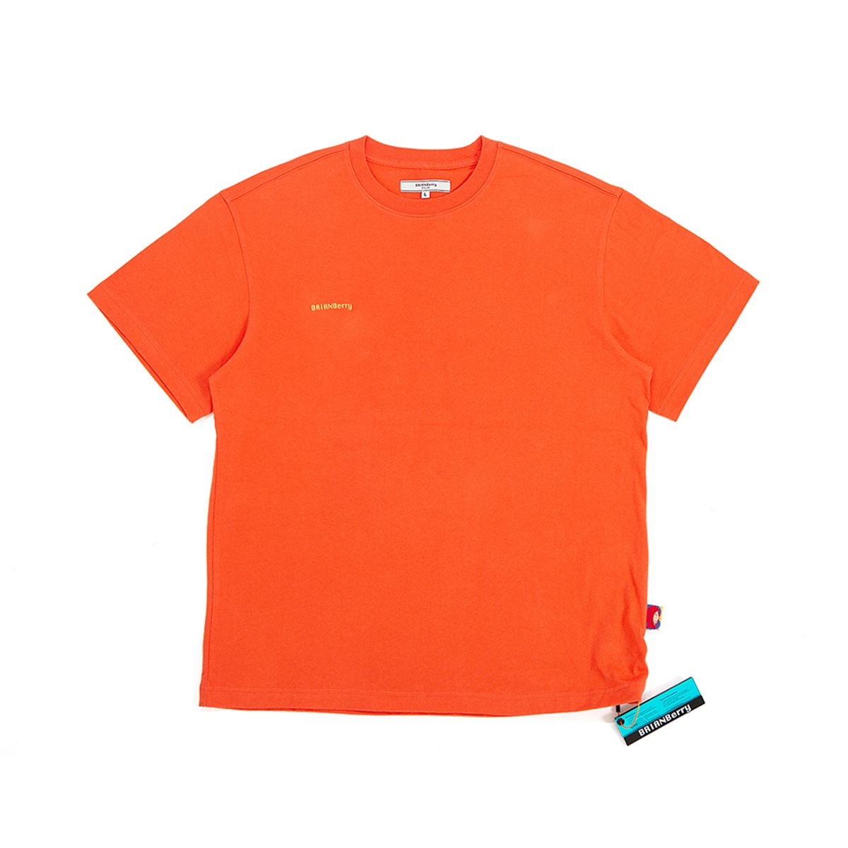 브라이언베리(BRIAN BERRY) GRANMA GRAPHIC TEE_B/ORANGE