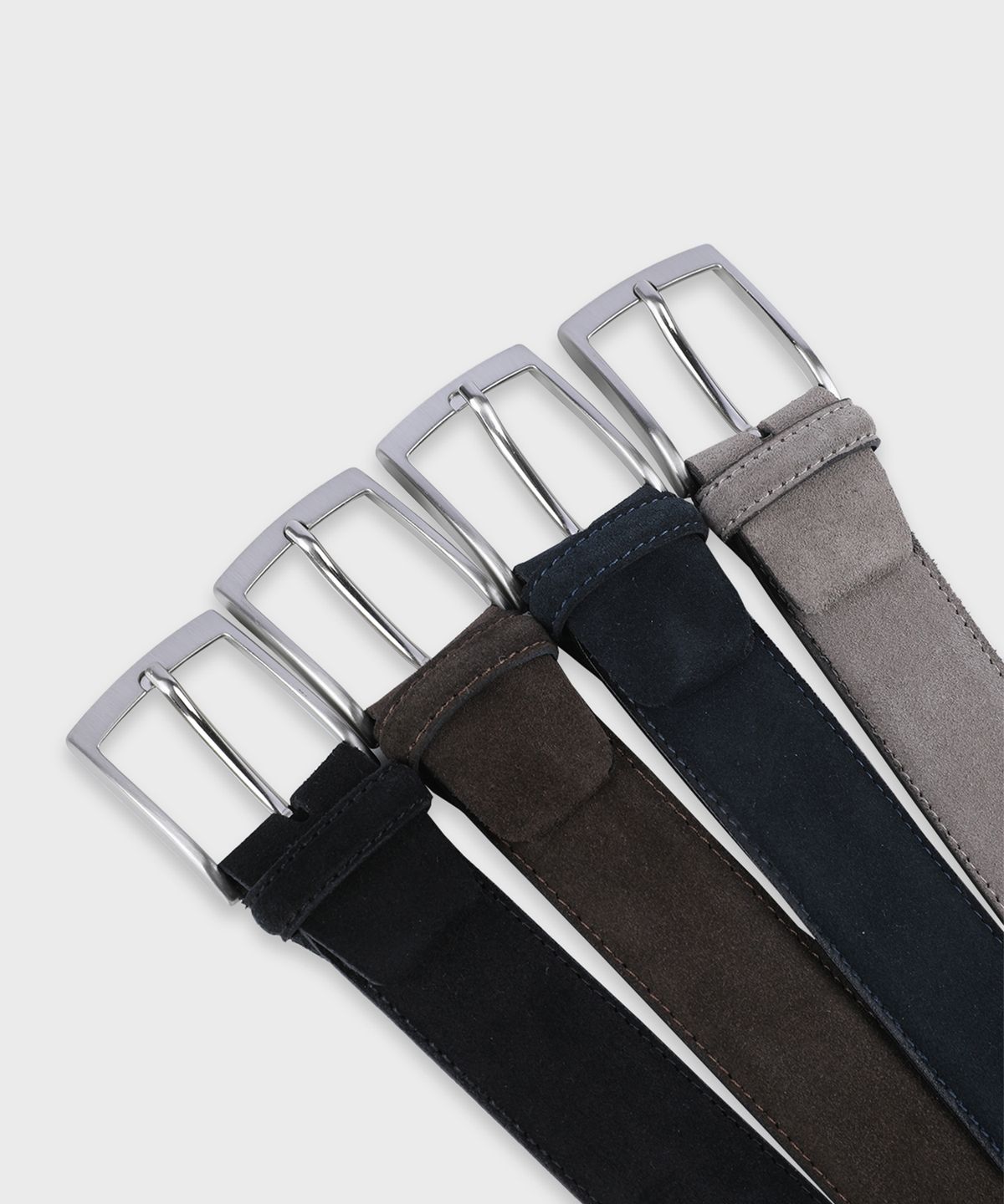 빠니깔레(PANICALE) 버클 스웨이드 벨트 [4COLOR]