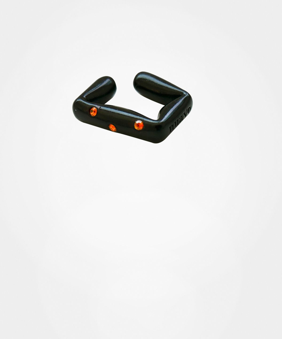 누아보(NUAVO) Black orange cuff