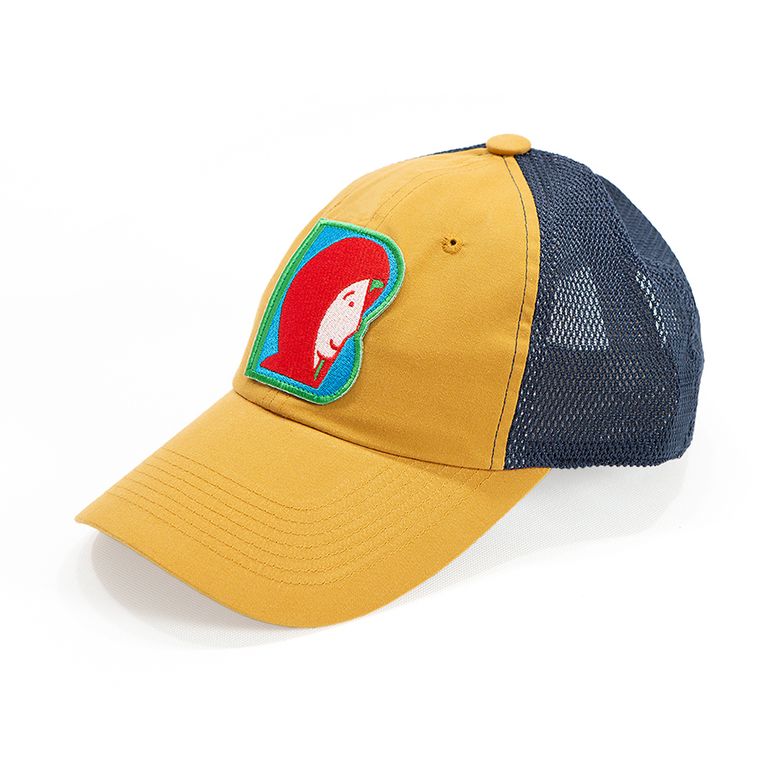 MELIA MESH CAP_MUSTARD