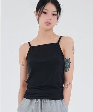 스퀘어 넥 롱 슬리브리스 3color