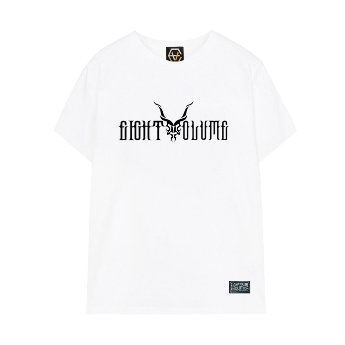 에잇볼륨(EIGHTVOLUME) EV 쿠두 스컬 화이트 티