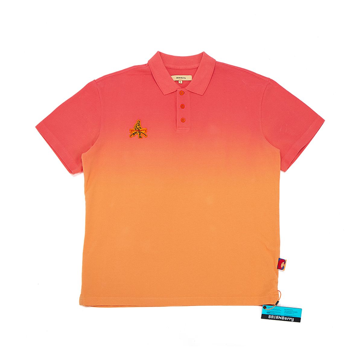 브라이언베리(BRIAN BERRY) ARC POLO TEE_PEACH