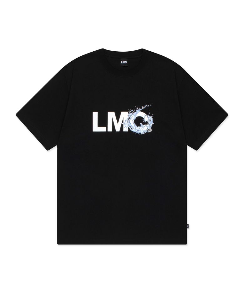 WATER SPLASH TEE black