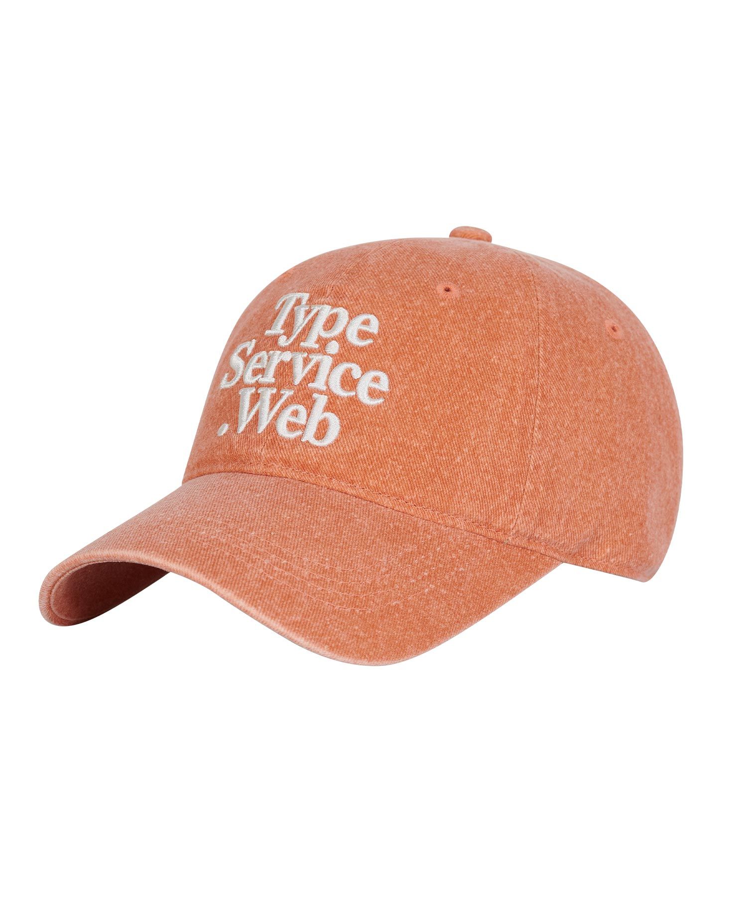 ●typeservice● Typeservice Web Cap Light Orange COTA01LOF Typeservice Web Cap [Light Orange] - 타입서비스